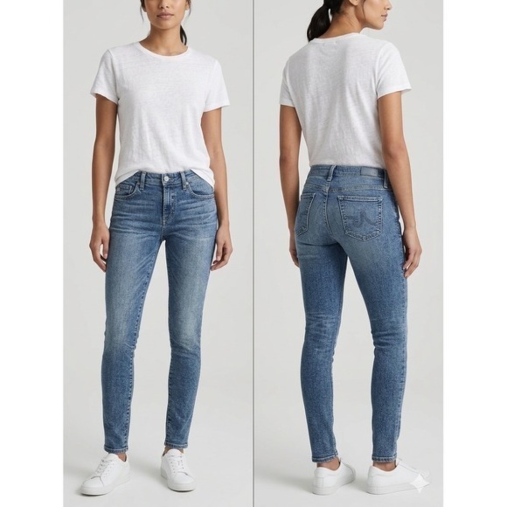 AG Adriano Goldschmied The Legging Super Skinny‎ Jeans Blue 27R REV1288-18Y-HTB